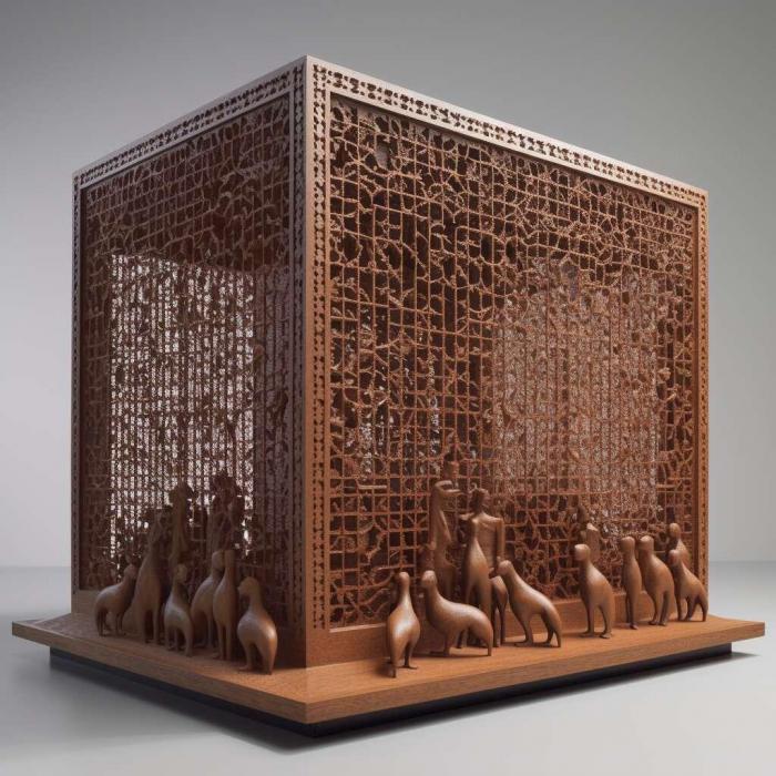 نموذج ثلاثي الأبعاد لآلة CNC 3D Art 